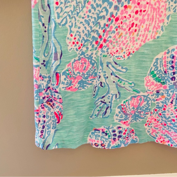 Lilly Pulitzer Sleeveless Essie Dress Fansea Print Size Small - Picture 7 of 10